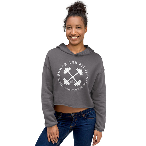 Power and Fitness Crop Hoodie