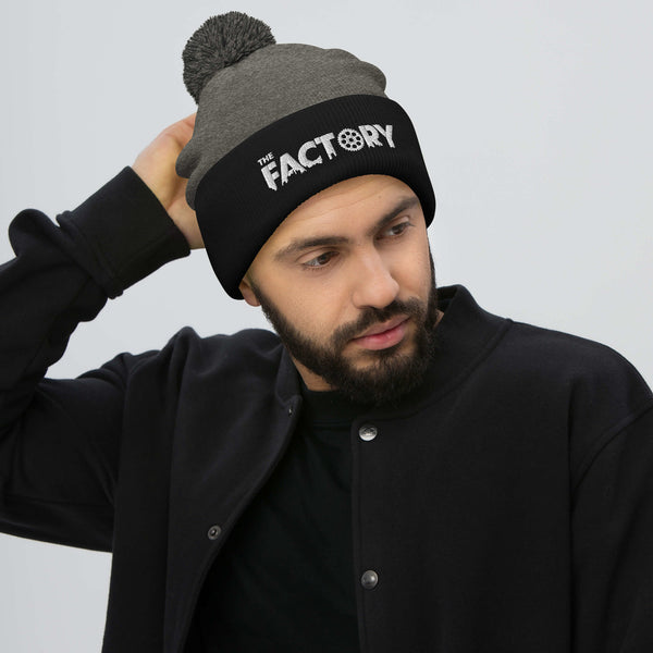 The Factory Pom-Pom Beanie