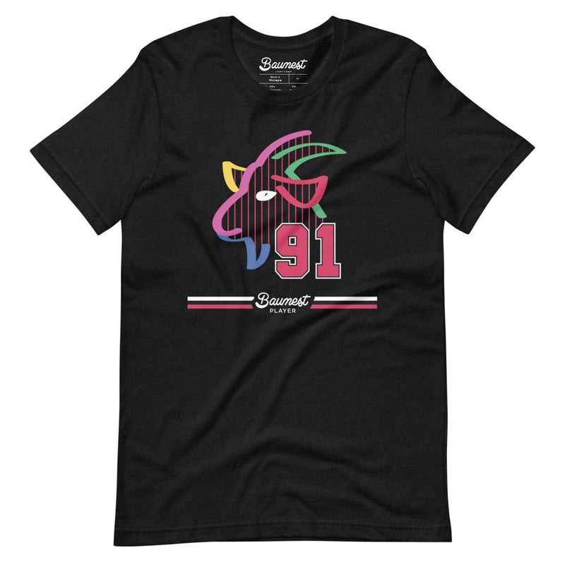 Goat Rebounder 91 Bulls T-Shirt